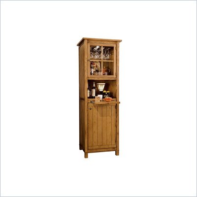 Howard Miller Chardonnay Wine and Spirits Hide A Home Bar in Heirloom Oak
