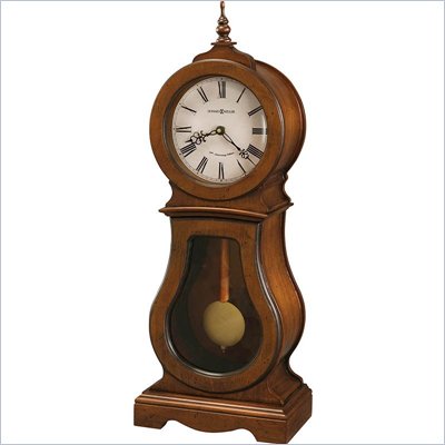 Howard Miller Cleo 84th Anniversary Edition Mantel Clock in Chestnut