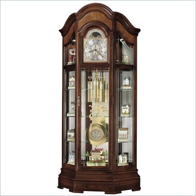 Howard Miller Majestic II Curio Grandfather Clock