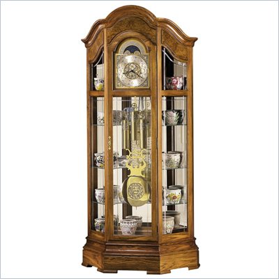 Howard Miller Majestic Curio Grandfather Clock