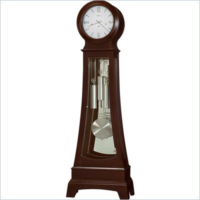 Howard Miller Gerhard Grandfather Clock in Chocolate Finish 