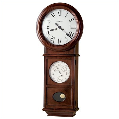 Howard Miller Lawyer II Key Wound Wall Clock
