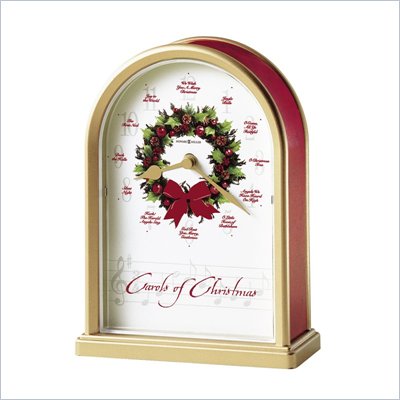Howard Miller Carols of Christmas II™ Musical Table Top Clock