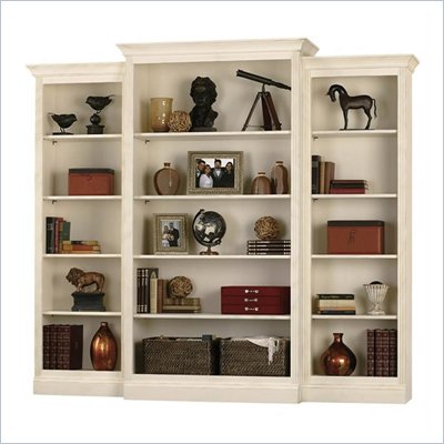 Howard Miller Ty Pennington Oxford Wall Bookcase in Antique Vanilla