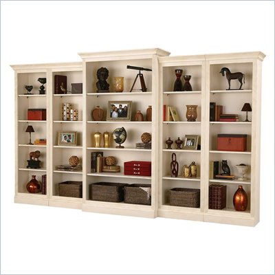Howard Miller Ty Pennington Oxford Wall Bookcase in Antique Vanilla