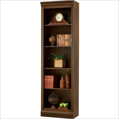 Howard Miller Ty Pennington Oxford Bookcase Bunching in Saratoga Cherry