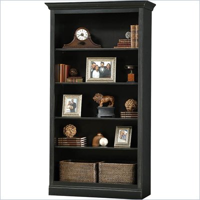 Howard Miller Ty Pennington Oxford Bookcase Center in Antique Black