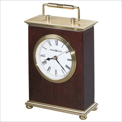 Howard Miller Rosewood Bracket Tabletop Clock