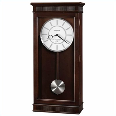 Howard Miller Krtistyn Ty Pennington Espresso Pendulum Wall Clock