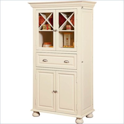 Howard Miller Ty Pennington Everything Cabinet in Vanilla Finish