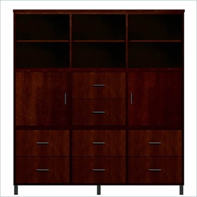 Howard Miller Ty Pennington Holly Storage Cabinet in Newport Cherry