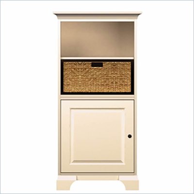 Howard Miller Ty Pennington Ella Storage Cabinet in Antique Vanilla and Bronze