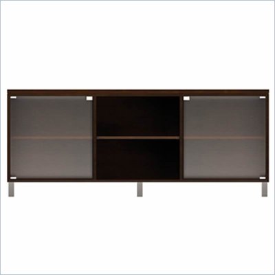 Howard Miller Ty Pennington Lucy TV Console with 3 Doors in Espresso