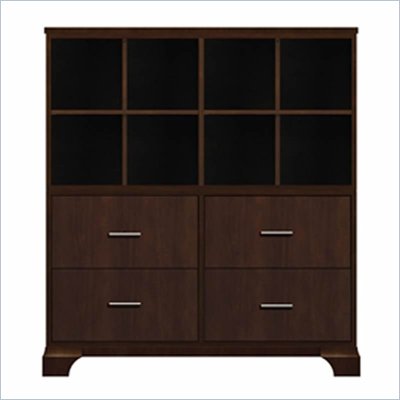 Howard Miller Ty Pennington James Storage Cabinet with Shelf in Espresso