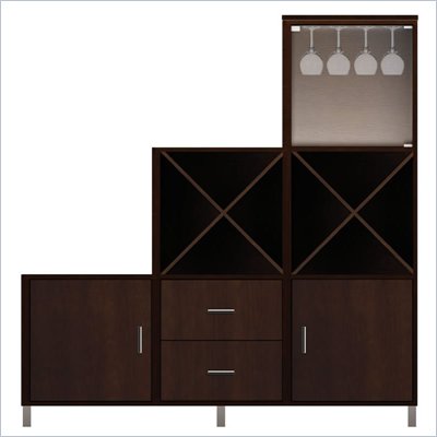 Howard Miller Ty Pennington Amber-16E Personal Storage Cabinet