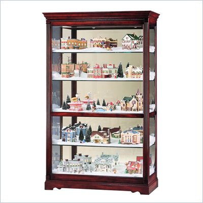 Howard Miller Townsend Village Display Curio Cabinet