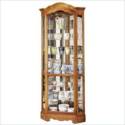 Howard Miller Jamestown II Corner Display Curio Cabinet