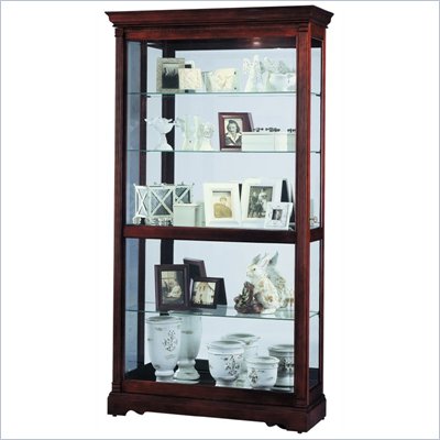 Howard Miller Dublin Traditional Display Curio Cabinet