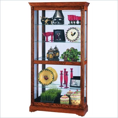 Howard Miller Donegal Traditional Display Curio Cabinet