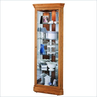 Howard Miller Hammond Corner Display Curio Cabinet