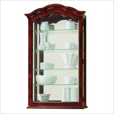 Howard Miller Vancouver Wall Display Curio Cabinet