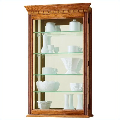 Howard Miller Montreal Wall Display Curio Cabinet