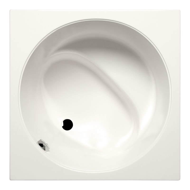 まりぷ Malibu Home Driftwood LH Rectangle Soaking Bathtub 72