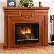 Real Flame Meridith Mahogany Gel Fuel Fireplace
