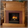 Real Flame Brickwood Oak Gel Fuel Fireplace