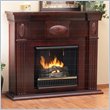 Real Flame Imperial Mahogany Gel Fuel Fireplace