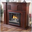 Real Flame Richmond Mahogany Gel Fuel Fireplace