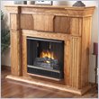 Real Flame Richmond Oak Gel Fuel Fireplace