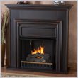 Real Flame Sloane Visionary Blackwash Gel Fuel Fireplace