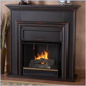 Real Flame Sloane Visionary Blackwash Gel Fuel Fireplace