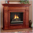 Real Flame Virginia Mahogany Gel Fuel Fireplace