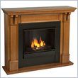 Real Flame Ashley Oak Gel Fuel Fireplace