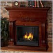 Real Flame Carolina Mahogany Gel Fuel Fireplace