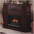 Real Flame Pristine Mahogany Gel Fuel Fireplace