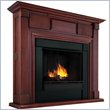 Real Flame Liberty Mahogany Gel Fuel Fireplace