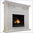 Real Flame Liberty White Gel Fuel Fireplace