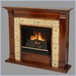 Real Flame Camille Mahogany Gel Fuel Fireplace