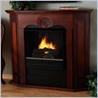 Real Flame Athena Mahogany Gel Fuel Fireplace