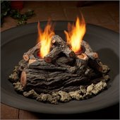 Real Flame 2 Can Outdoor Gel Fuel Log Set
