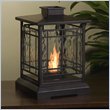 Real Flame Prairie Black Personal Fireplace