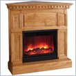 Real Flame Heritage Corner Electric Fireplace in Oak