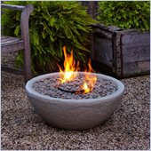 Real Flame Hampton Fire Bowl in Gray Finish
