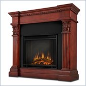 Real Flame Gabrielle Indoor Electric Fireplace in Dark Mahogany