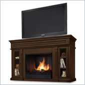 Real Flame Lannon Freestanding Ventless Gel Fireplace Espresso Finish