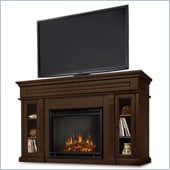 Real Flame Lannon Freestanding Electric Fireplace in Espresso Finish