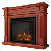 Real Flame The Elise Electric Fireplace in Dark Mahogany 